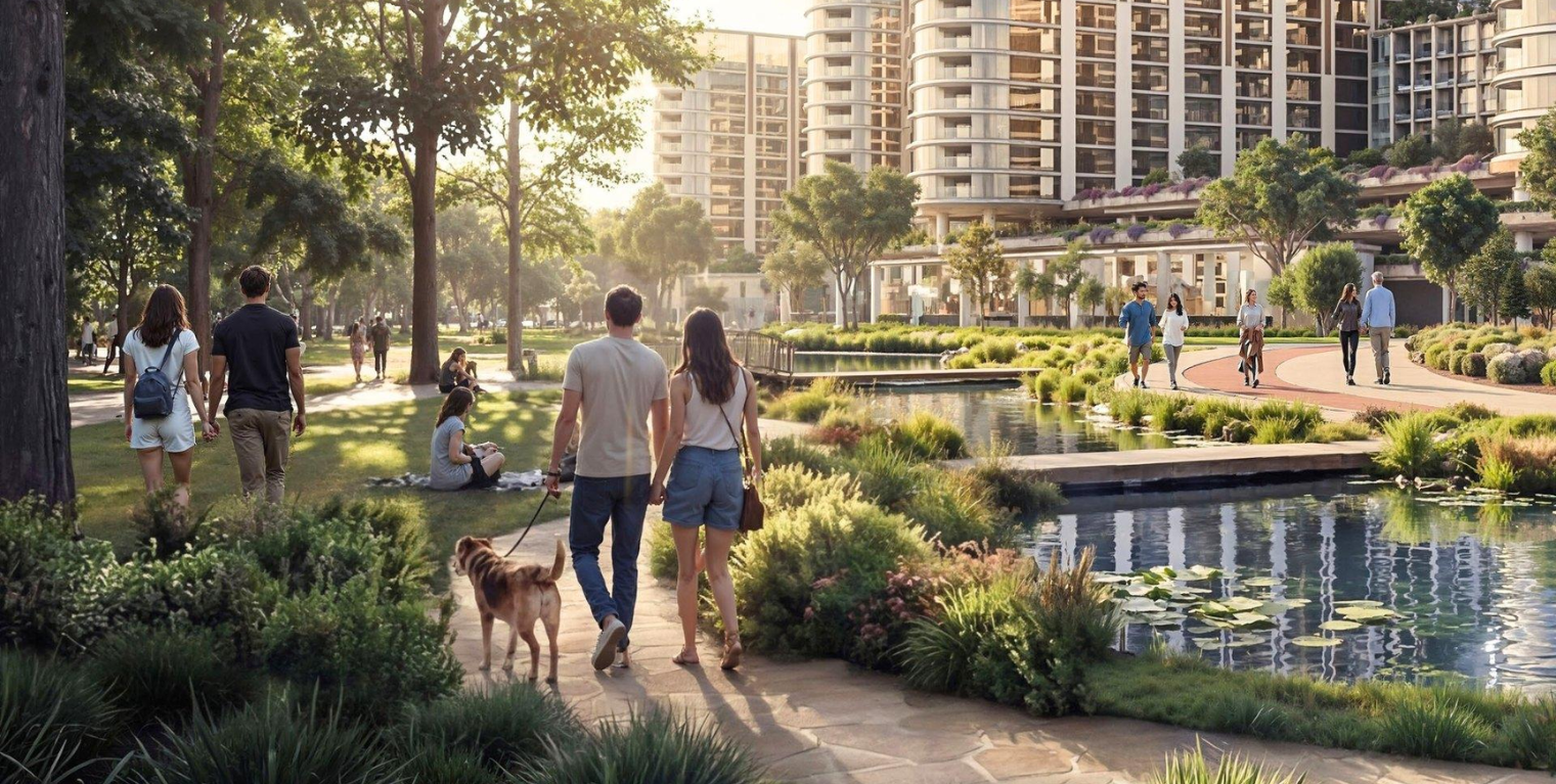 Sobha Sanctuary Dubai luxury villas and townhouses in Dubai Land 